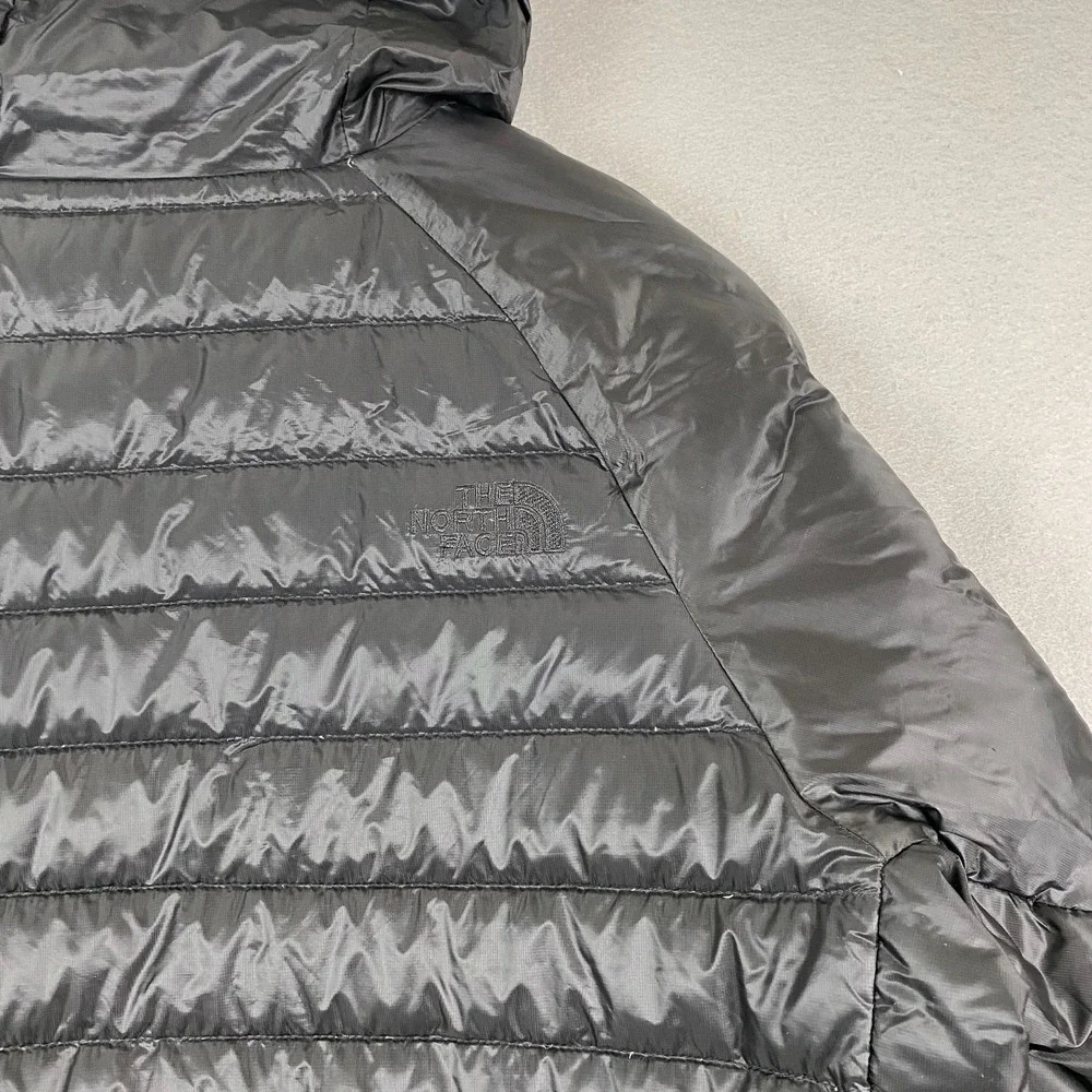 North Face Terra Jacket Mens M Black Puffer Hybrid Down Insulated